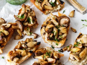 SPAR Mahlzeit Bruschetta mit Pilzen