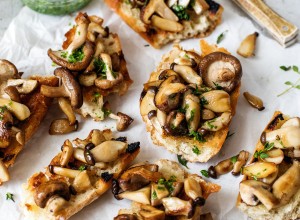 SPAR Mahlzeit Bruschetta mit Pilzen