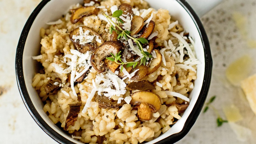 SPAR Mahlzeit Pilzrisotto