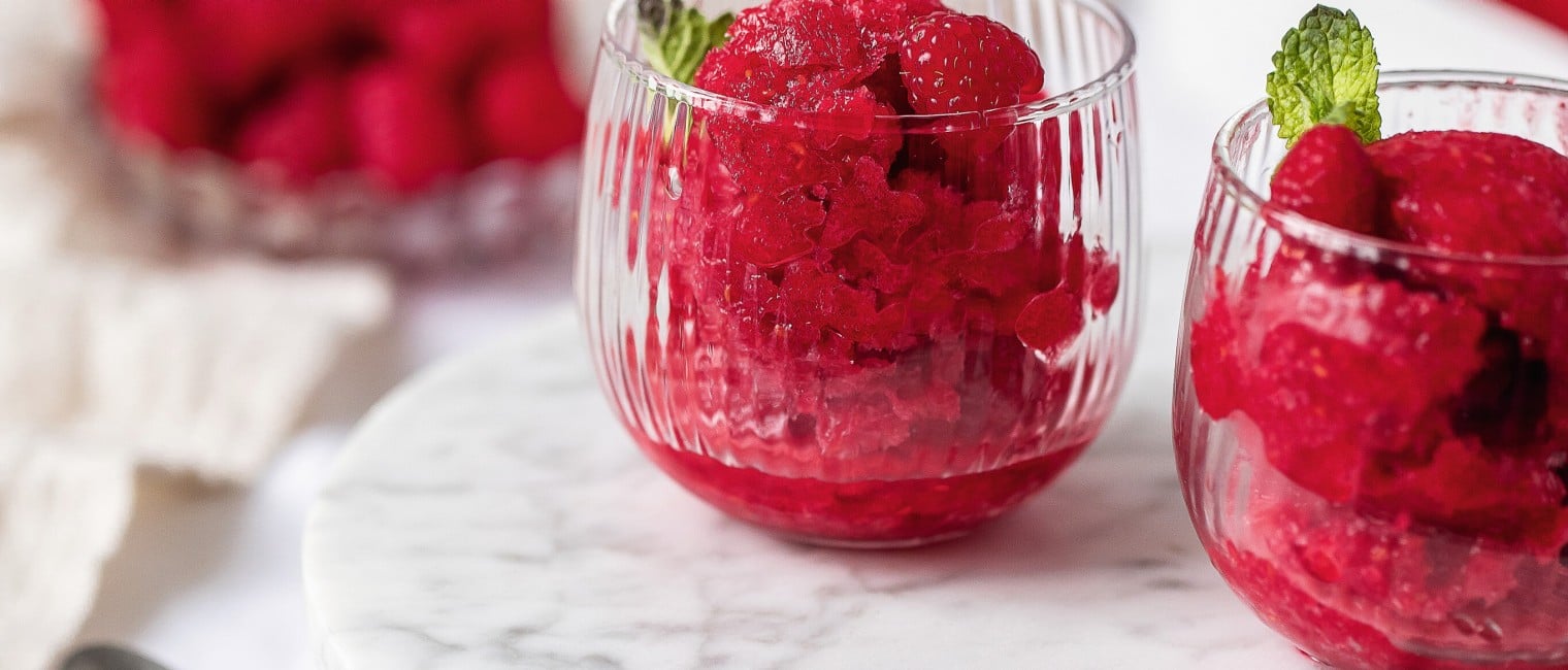 SPAR Mahlzeit Himbeer-Granita