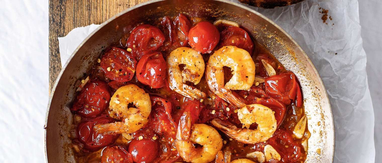 SPAR Mahlzeit Garnelen mit geschmorten Tomaten