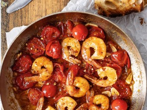 SPAR Mahlzeit Garnelen mit geschmorten Tomaten
