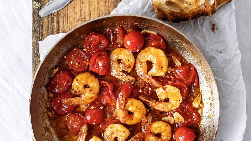 SPAR Mahlzeit Garnelen mit geschmorten Tomaten