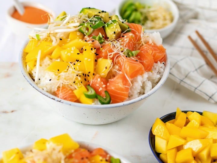 Aloha Bowl mit Lachs