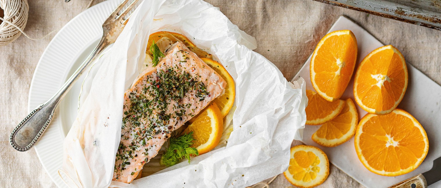 SPAR Mahlzeit Lachs mit Fenchel und Orange