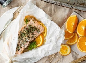 SPAR Mahlzeit Lachs mit Fenchel und Orange