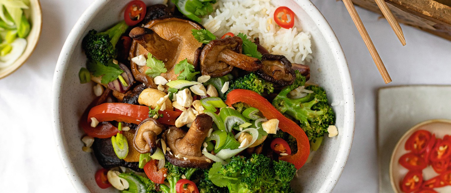 SPAR Mahlzeit Shiitake-Stir-fry