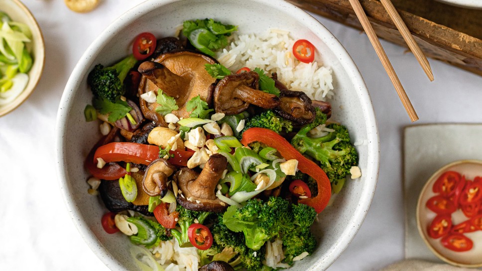 SPAR Mahlzeit Shiitake-Stir-fry