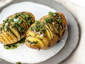 SPAR Mahlzeit Fächerkartoffeln mit Bärlauch