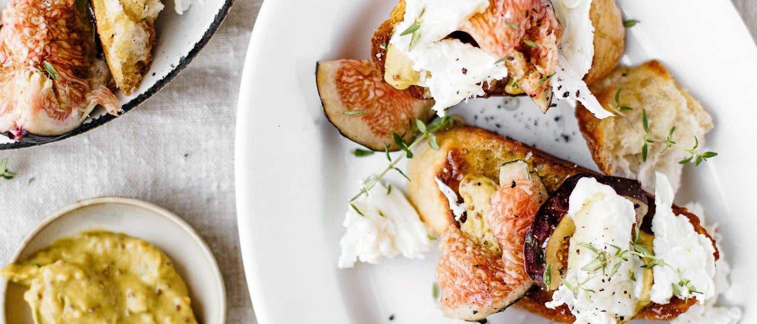 SPAR Mahlzeit Bruschetta  mit Feigen & Mozzarella
