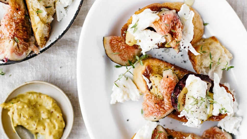 SPAR Mahlzeit Bruschetta  mit Feigen & Mozzarella