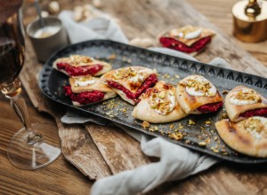 SPAR Mahlzeit Pitabrot mit Rote-Rüben-Pesto