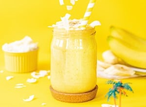 SPAR Mahlzeit Sommerliches Bananen-Mango-Lassi