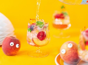 SPAR Mahlzeit Fruchtige Pfirsich-Holler-Limonade