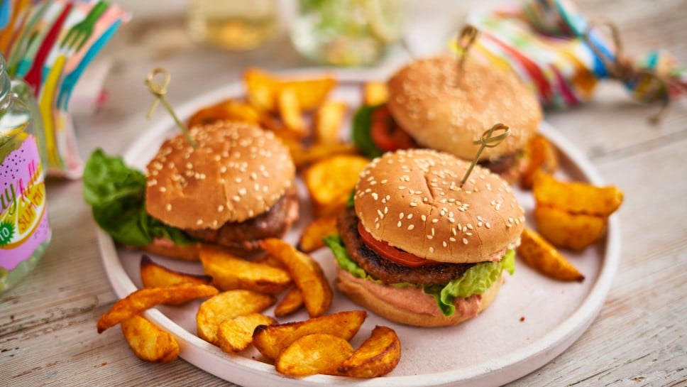 SPAR Mahlzeit Ruck-Zuck-Burger