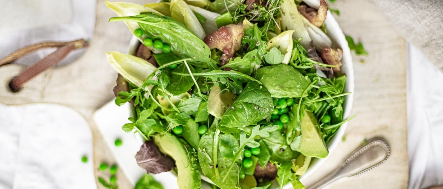 SPAR Mahlzeit  Grüner Salat mit gebratenem Hendl