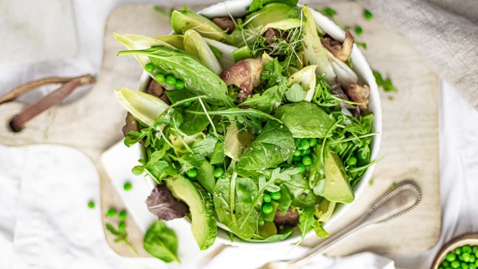 SPAR Mahlzeit  Grüner Salat mit gebratenem Hendl