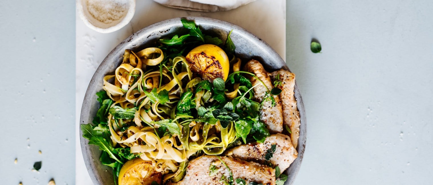 SPAR Mahlzeit Tagliatelle mit Kalbsschnitzel