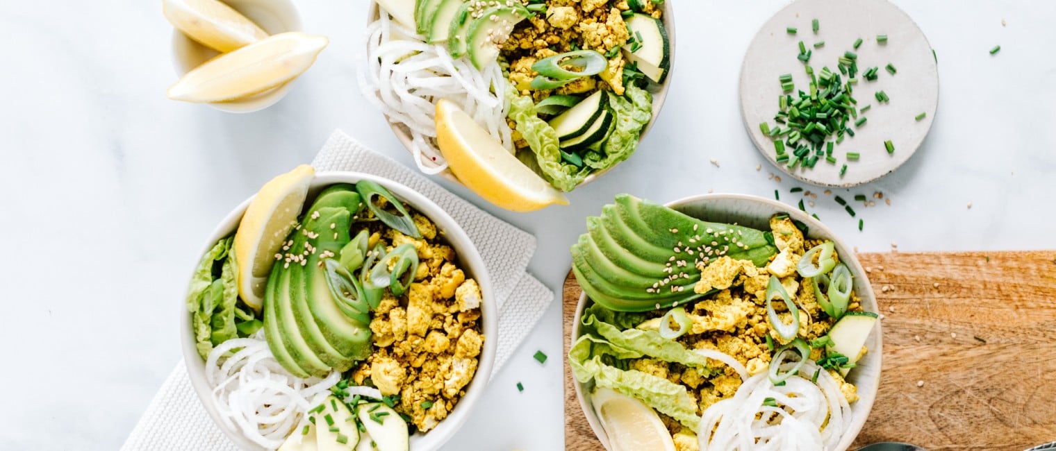 SPAR Mahlzeit Tofu-Eierspeis-Bowl