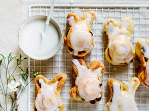 SPAR Mahlzeit Hasen-Zimt-Schnecken mit Zuckerguss