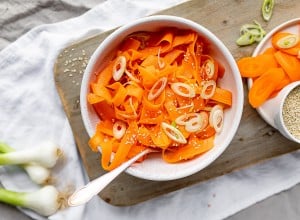 Asiatischer-Karottensalat