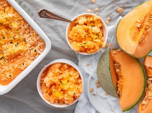 SPAR Mahlzeit Melonen-Granita