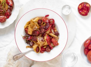 SPAR Mahlzeit Bandnudeln mit Salsiccia