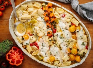 Ricotta-Gnochi mit Tomaten & Taleggio