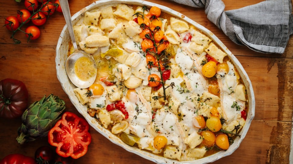 Ricotta-Gnochi mit Tomaten & Taleggio