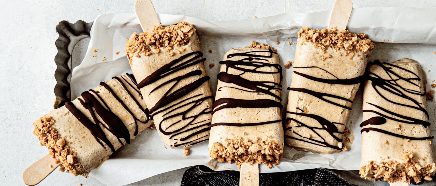 SPAR Mahlzeit Dalgona-Kaffee-Popsicles