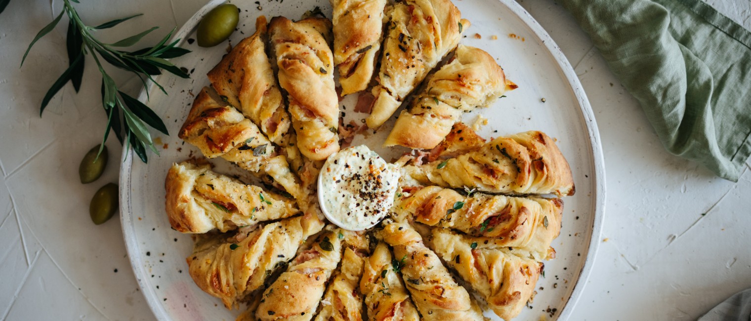 SPAR Mahlzeit Pizzablume mit Schinken und Cheddar