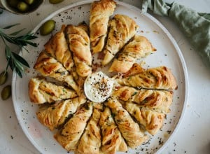 SPAR Mahlzeit Pizzablume mit Schinken und Cheddar