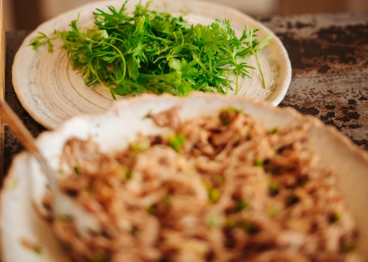 SPAR Mahlzeit Mini-Focaccia mit Pulled Pork