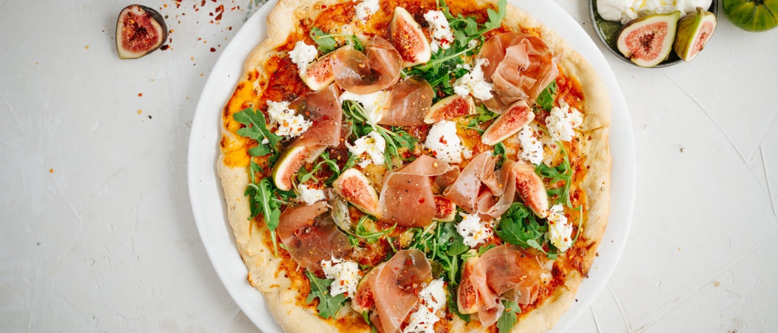 SPAR Mahlzeit Pizza mit Prosciutto, Feige & Mozzarella