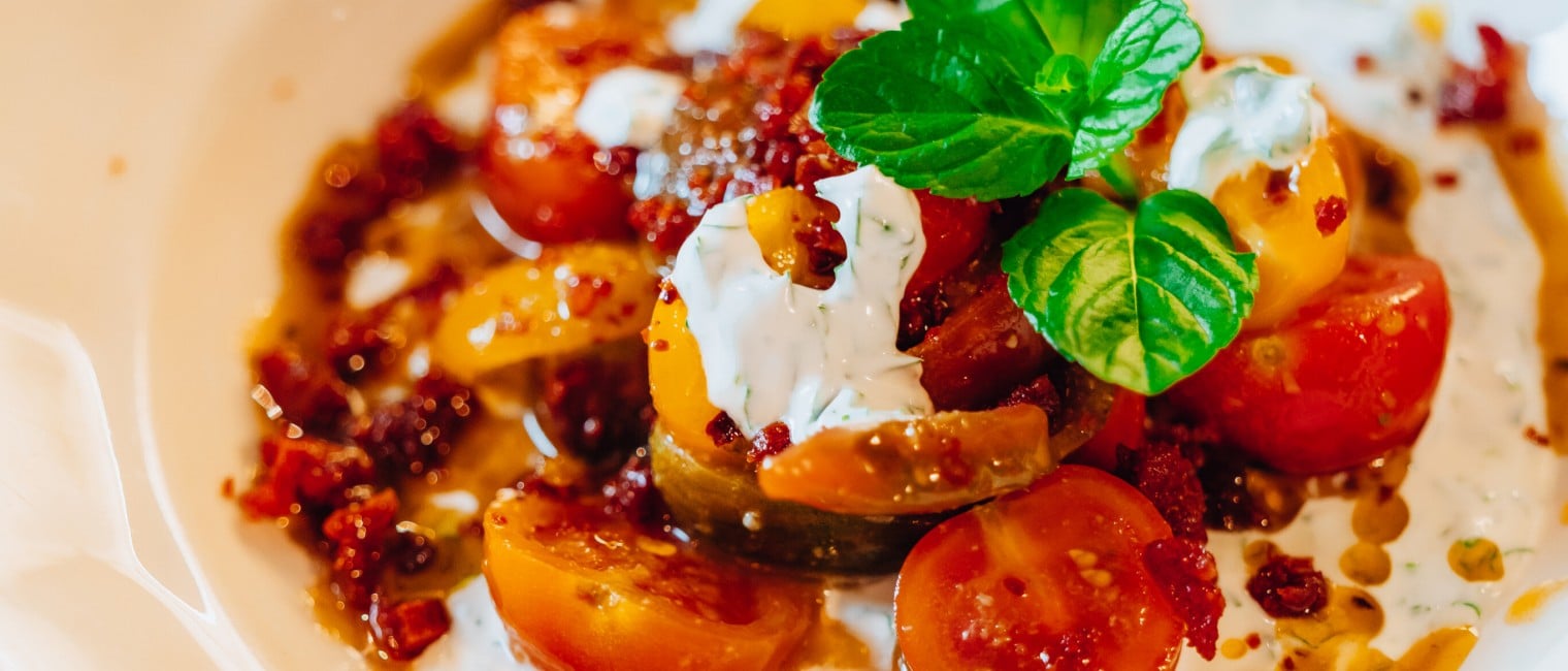 SPAR Mahlzeit Bagna-Cauda-Salat mit Chorizo-Crumble