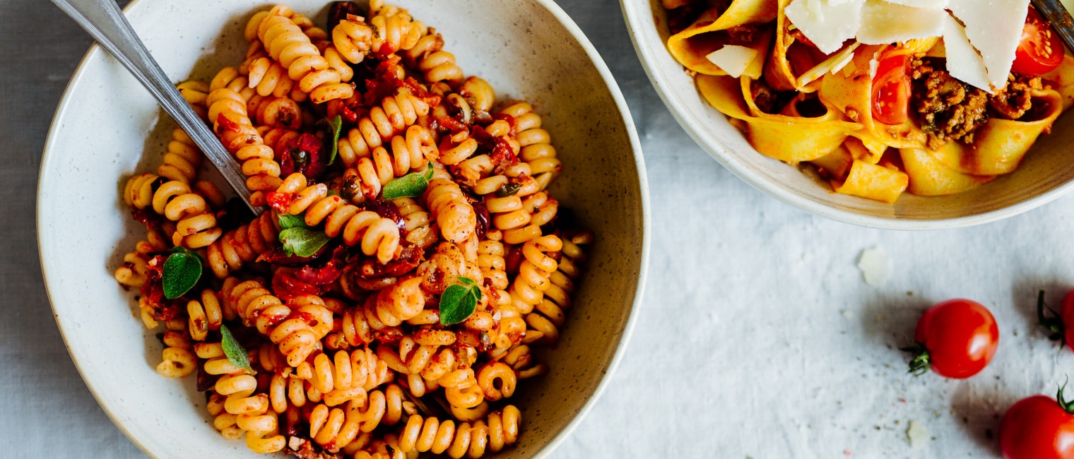 SPAR Mahlzeit Pasta hoch drei