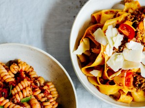 SPAR Mahlzeit Pasta hoch drei