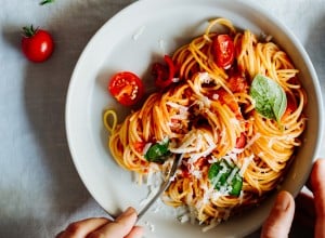 SPAR Mahlzeit Pasta hoch drei
