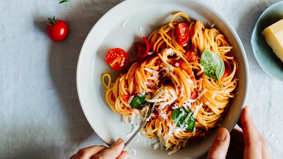 SPAR Mahlzeit Pasta hoch drei
