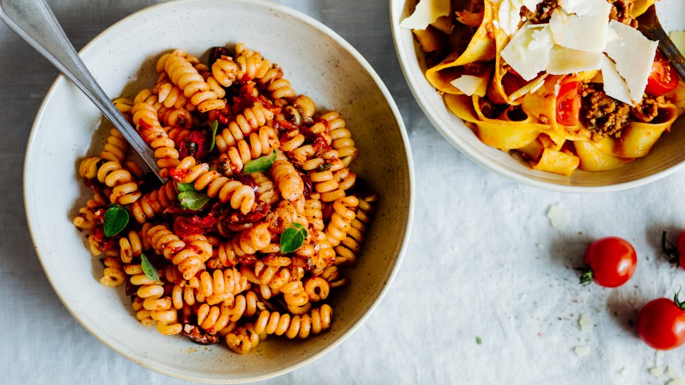 SPAR Mahlzeit Pasta hoch drei