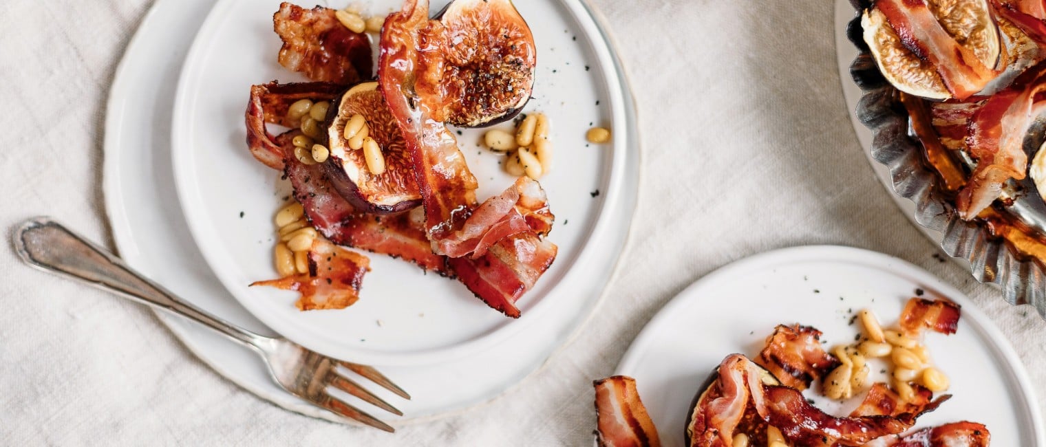 SPAR Mahlzeit Glasierte Feigen mit Speck