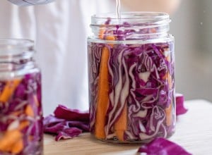 SPAR Mahlzeit fermentiertes Rotkraut mit Karotten