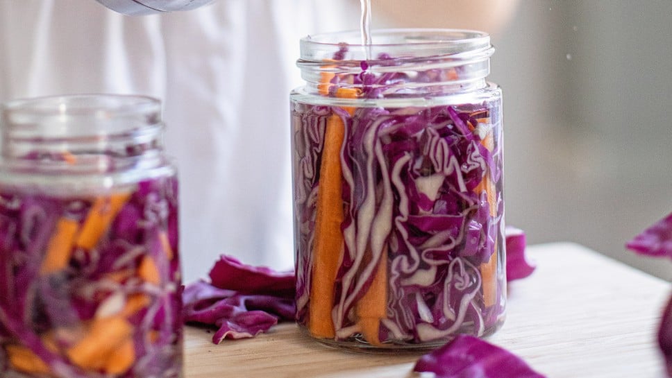 SPAR Mahlzeit fermentiertes Rotkraut mit Karotten