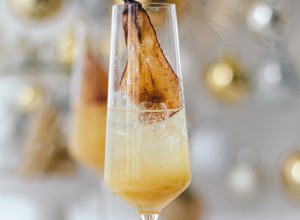SPAR Mahlzeit Ingwer-Birnen-Fizz mit Champagner