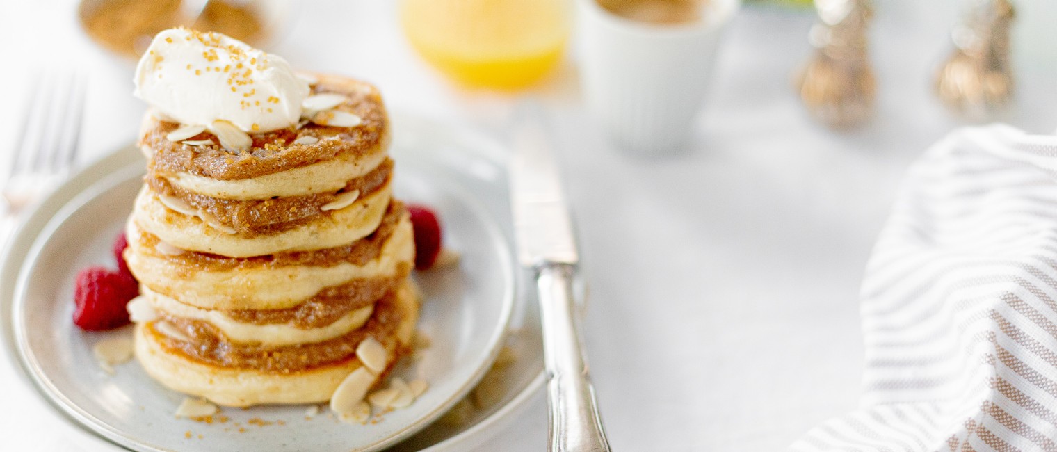 SPAR Mahlzeit Cinnamon Roll Pancakes