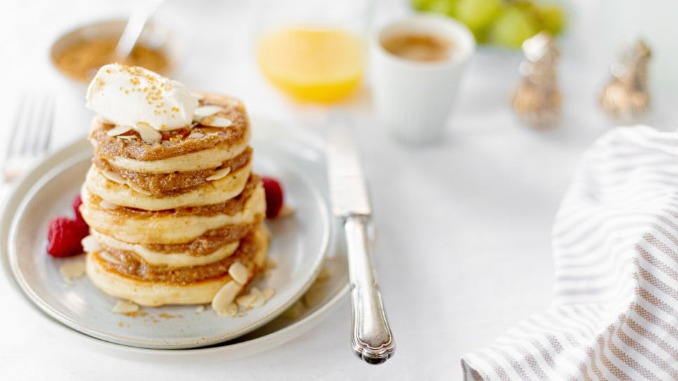 SPAR Mahlzeit Cinnamon Roll Pancakes