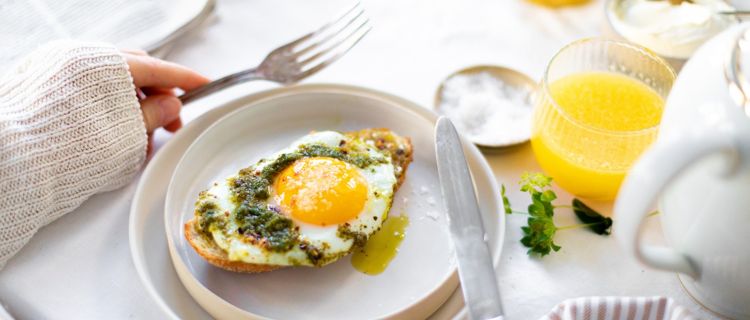 SPAR Mahlzeit Pesto Eggs