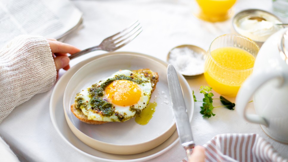 SPAR Mahlzeit Pesto Eggs