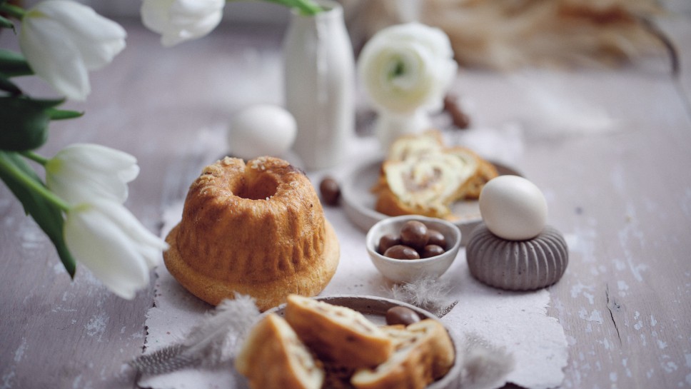 Mini-Reindlinge mit Nougat-Eiern