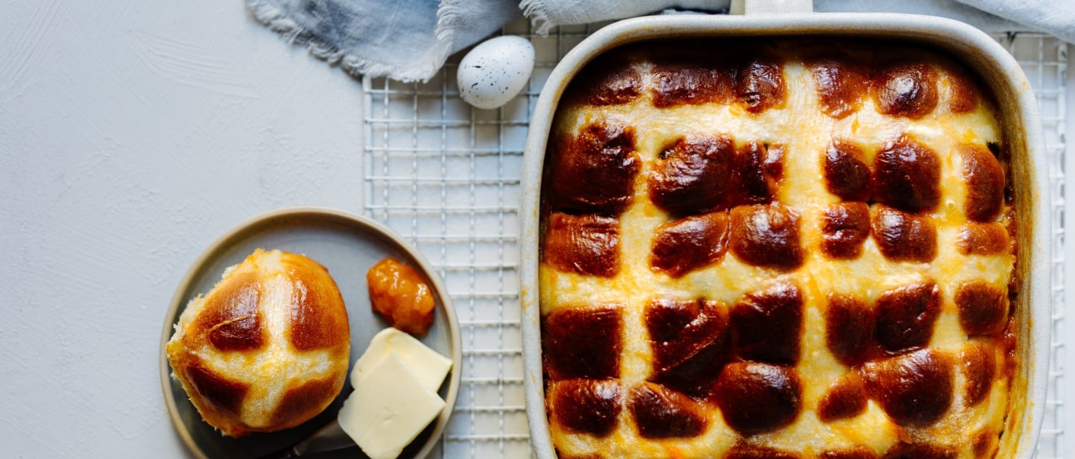 SPAR Mahlzeit Hot Cross Buns - Englisches Ostergebäck